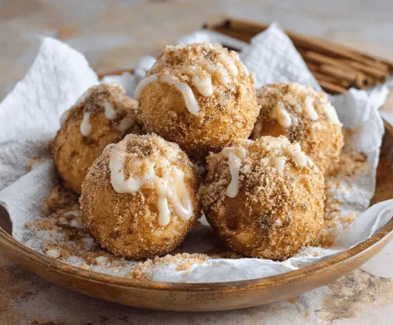 Golden-brown Air Fryer Apple Pie Bombs with flaky crust and caramelized apple filling, perfect for a delicious dessert or snack.