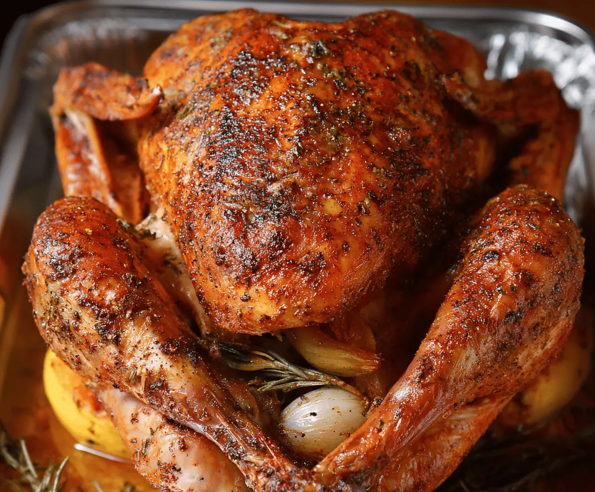 Easy Cajun Roasted Turkey Recipe