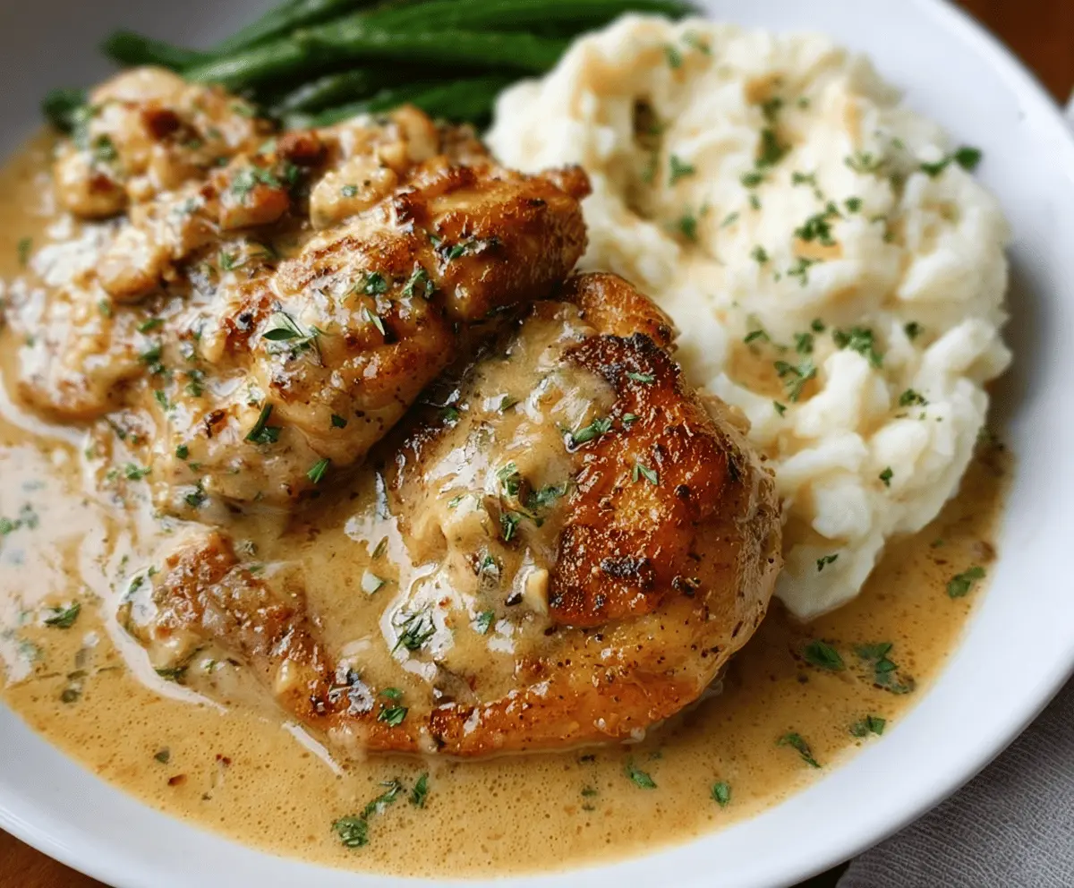 Creamy Garlic Chicken Recipe
