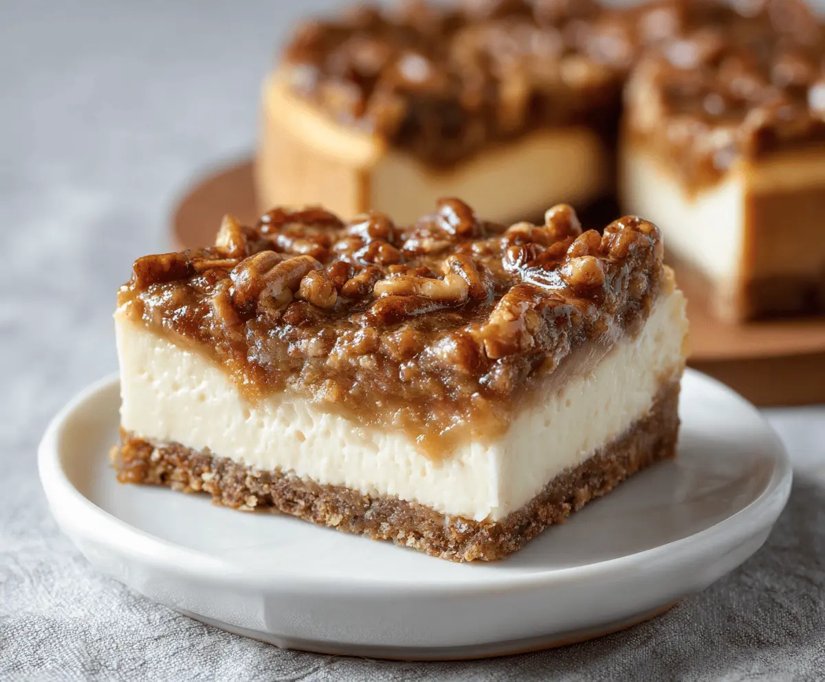 Decadent Pecan Pie Cheesecake Recipe