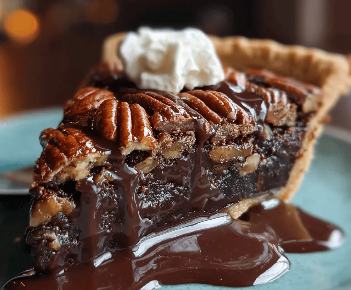 Best Texas Chocolate Pecan Pie Recipe