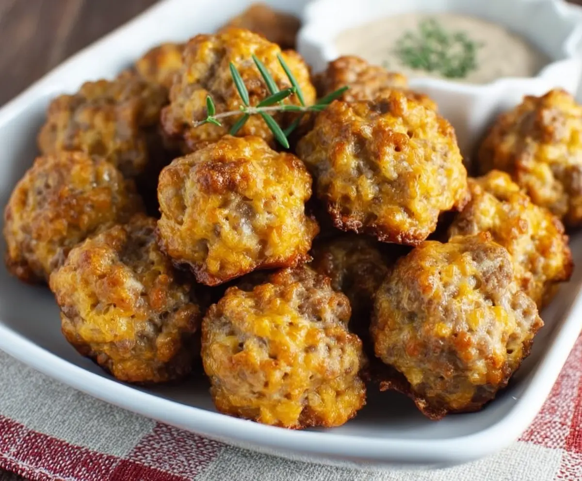 Easy Bisquick Sausage Balls Recipe