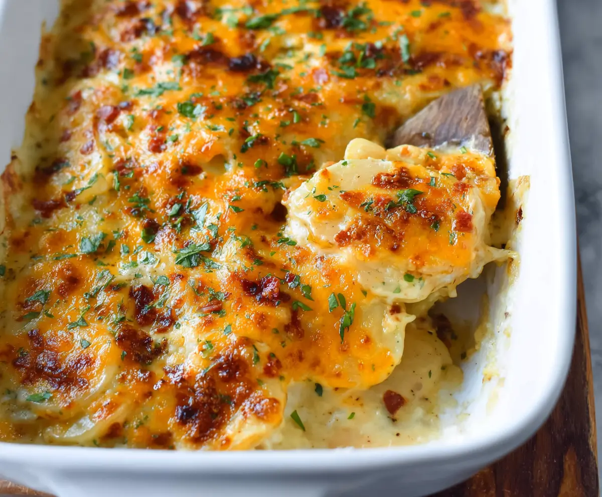 Easy Cheesy Scalloped Potatoes
