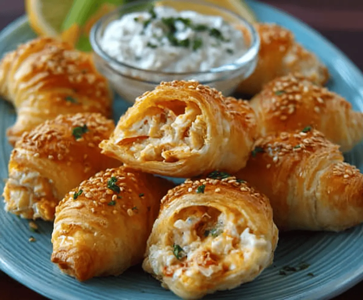 Easy Crab Crescent Bites Recipe