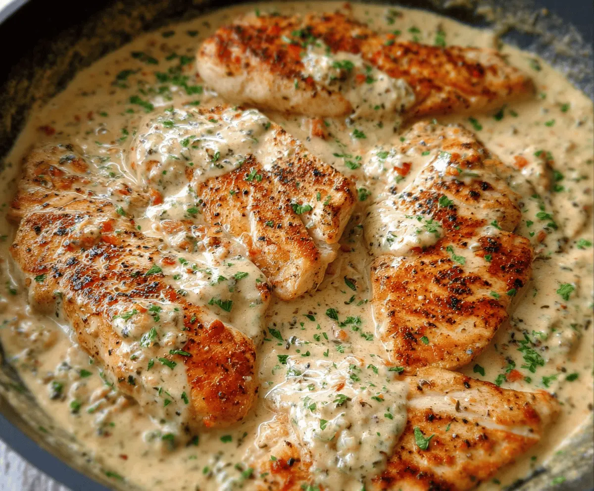 Easy Creamy Ranch Chicken