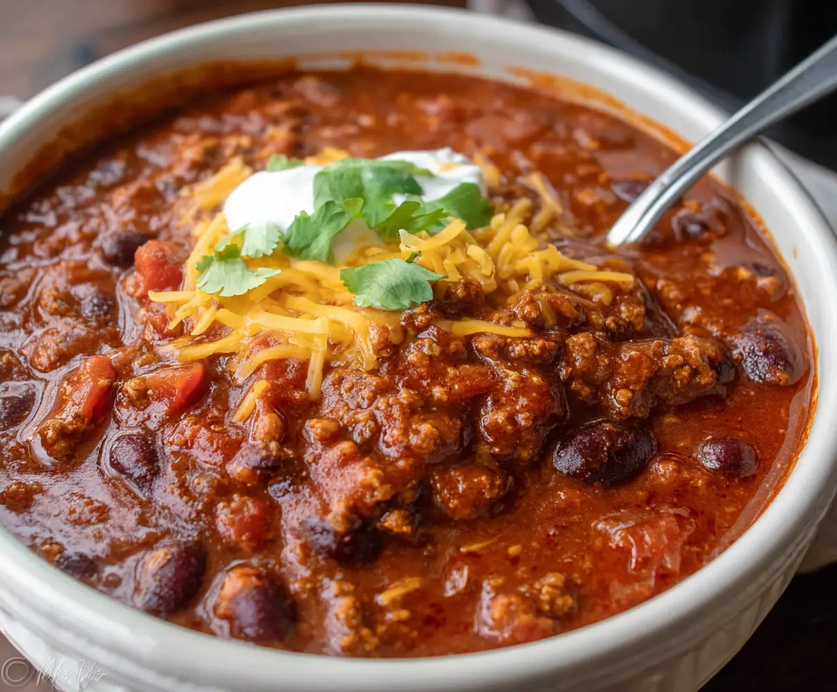 Easy Crock Pot Chili Recipe