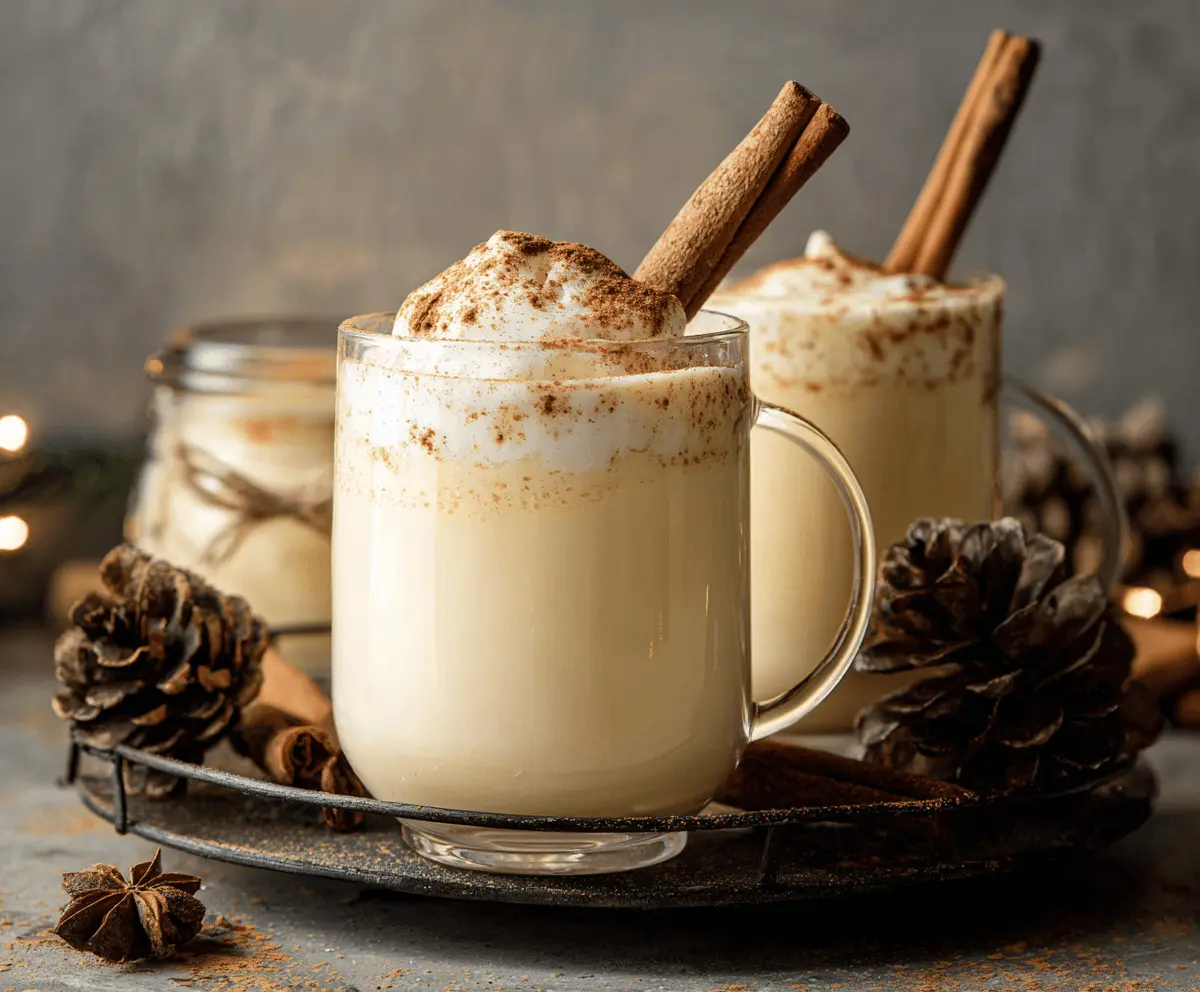 Easy Homemade Eggnog Recipe