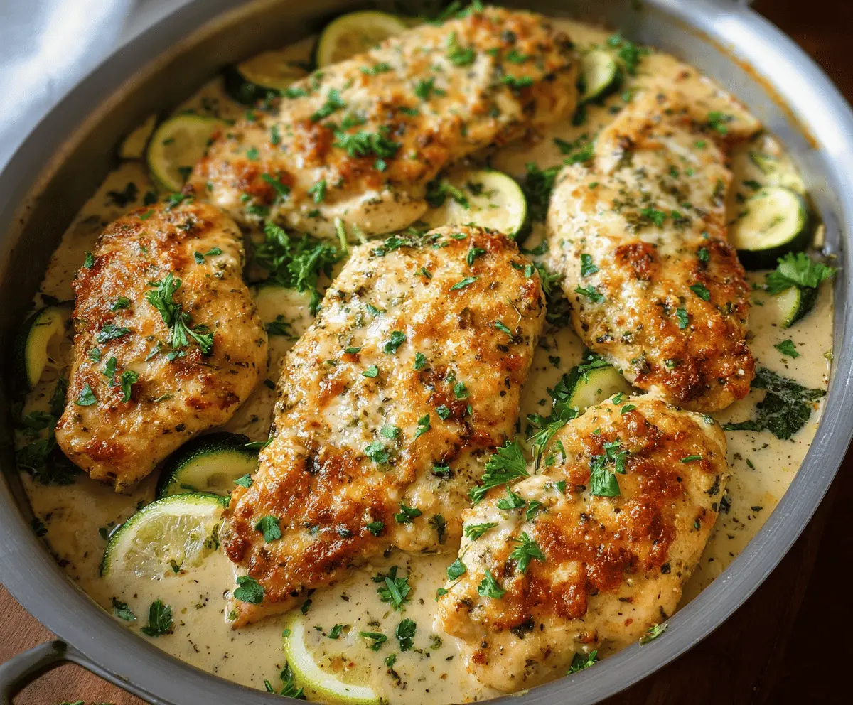 Easy Garlic Parmesan Chicken Bake