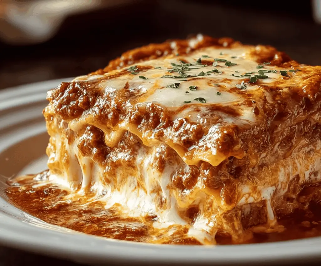 Delicious Maggiano's Lasagna layered with rich cheese and tender pasta, perfect for family dinners.