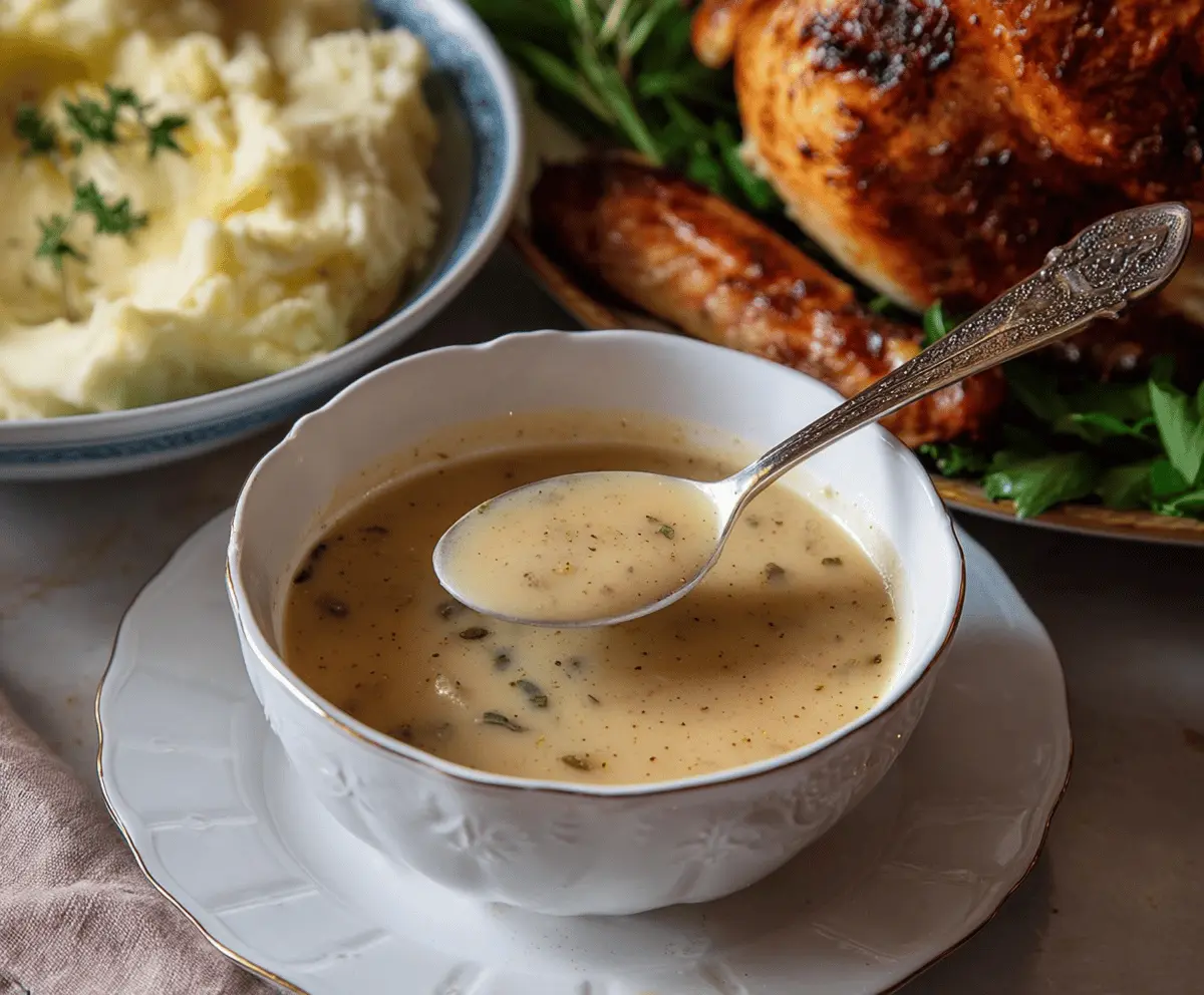 Perfect Turkey Gravy Recipe