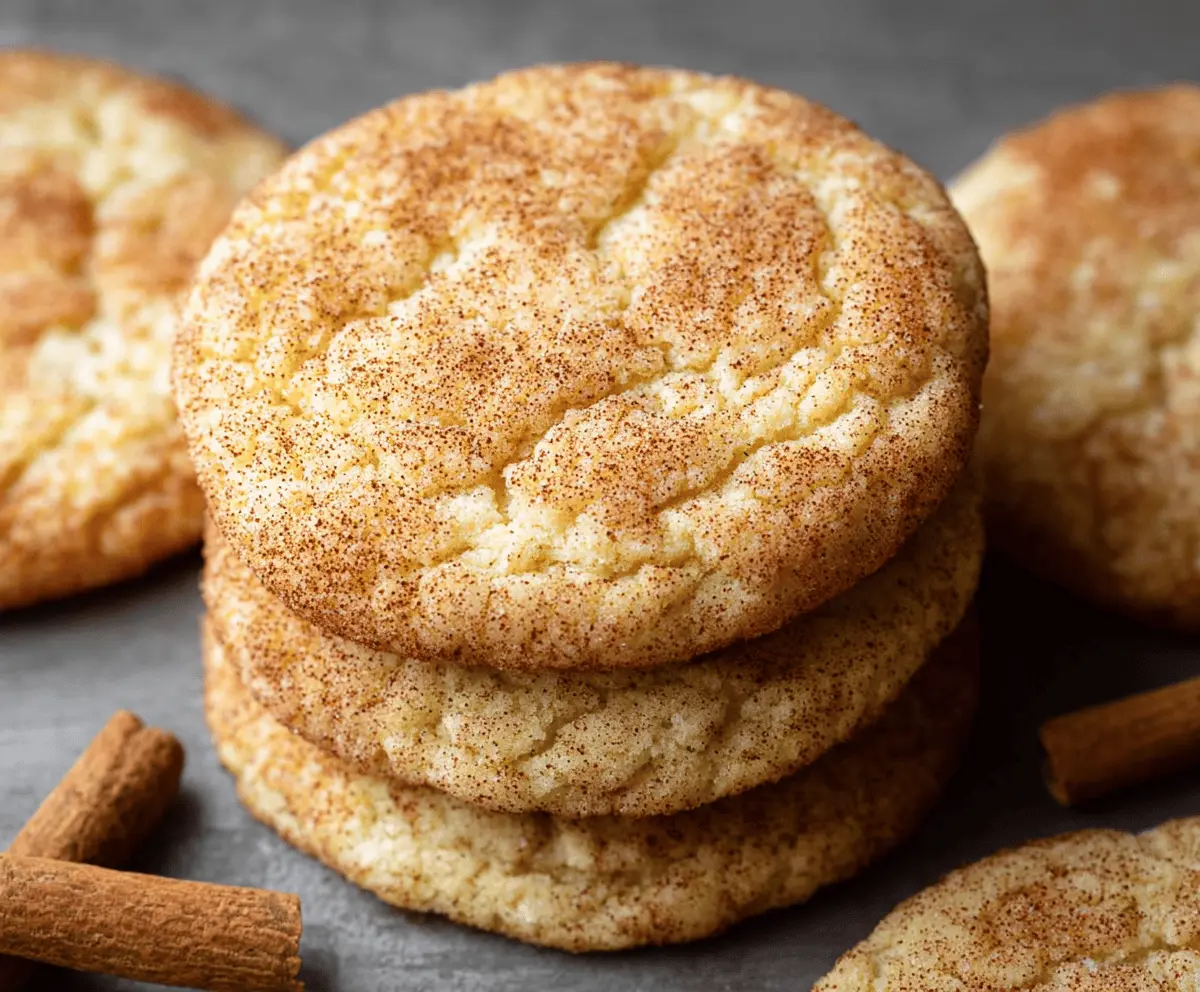 Easy Snickerdoodle Cookies Recipe