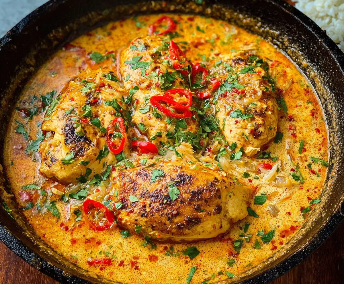 Spicy Brazilian Coconut Chicken Recipe