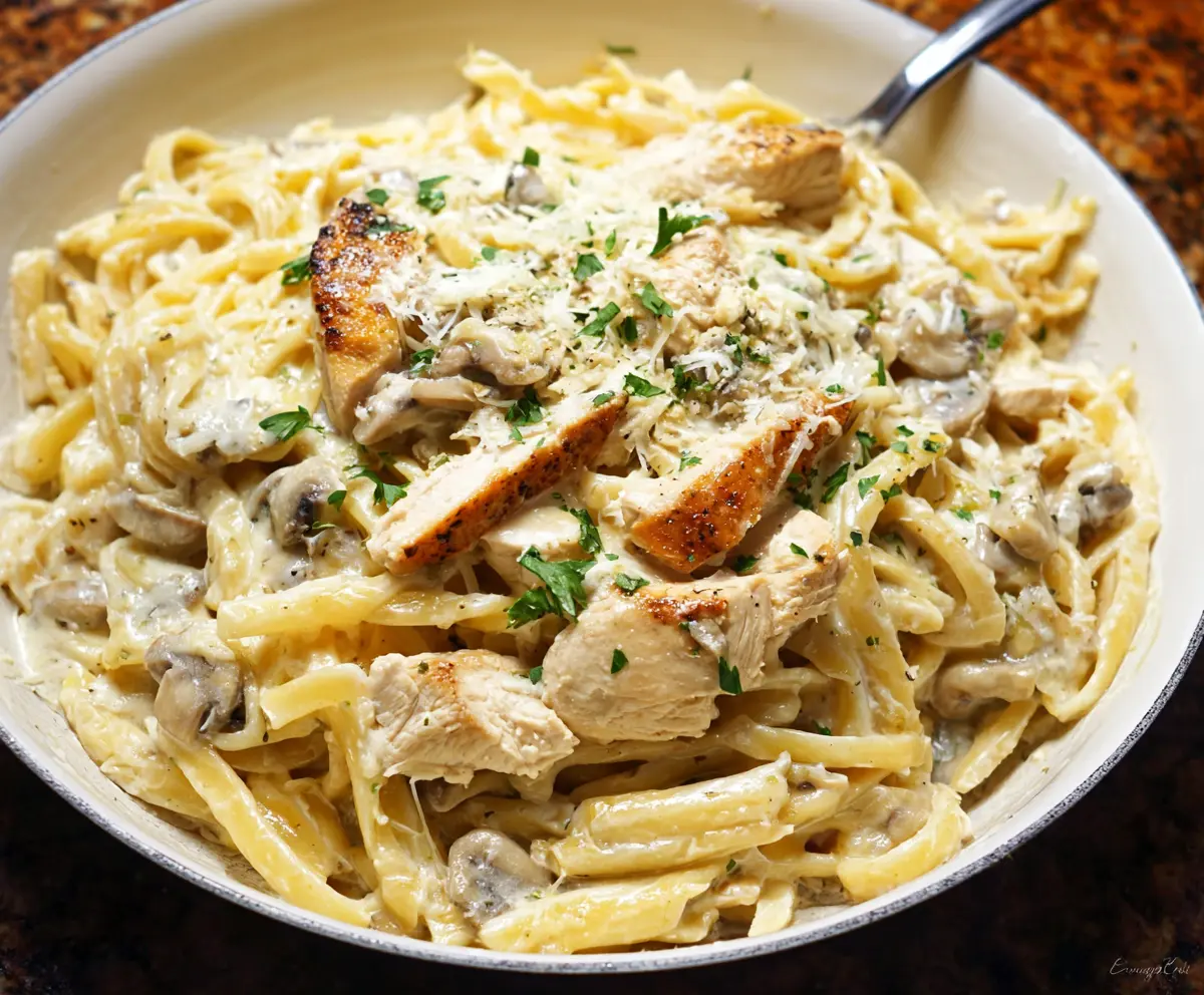 Easy Creamy Chicken Alfredo Recipe