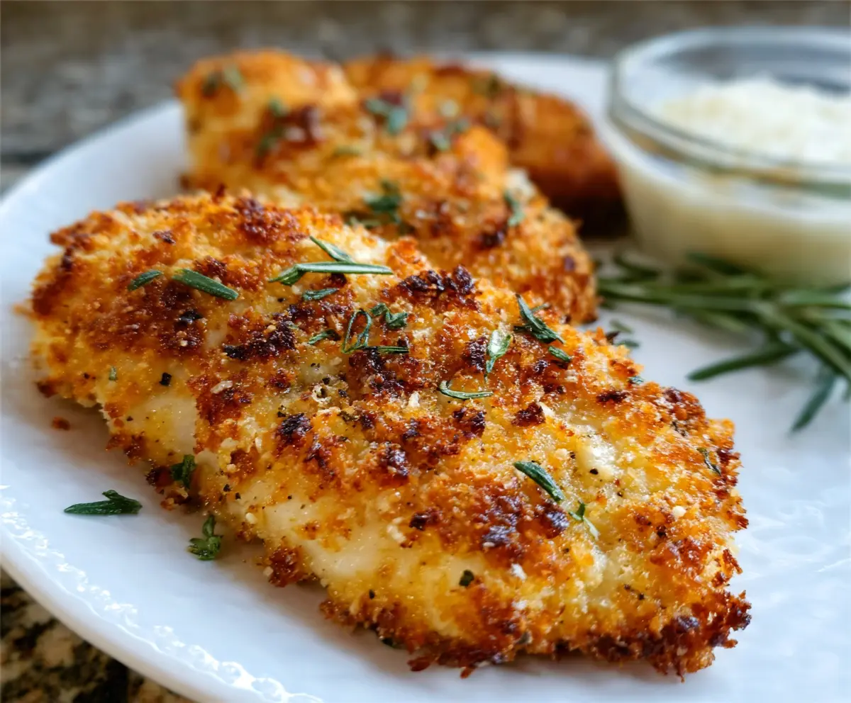 Crispy Air Fryer Parmesan Chicken