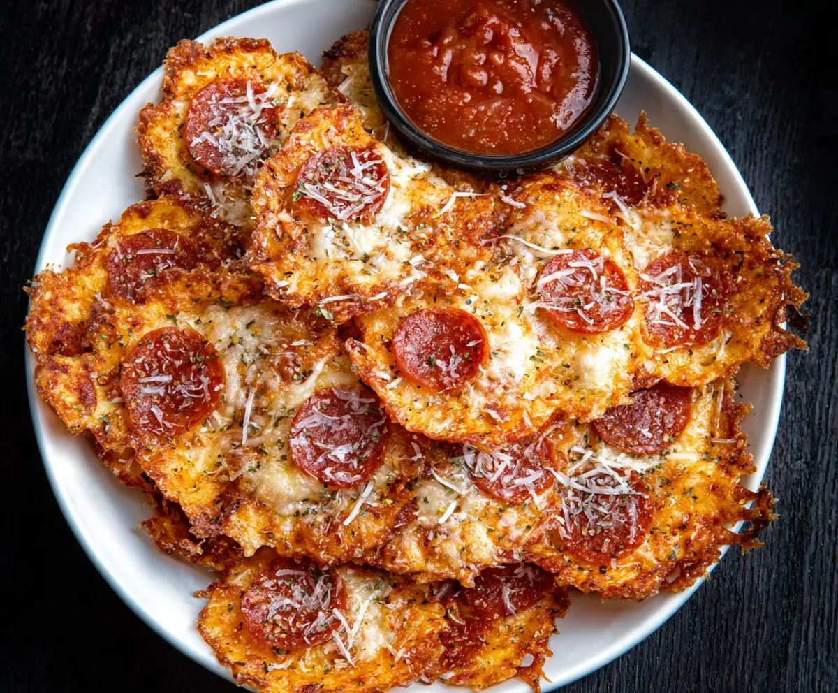 Crispy Pizza Chips Recipe