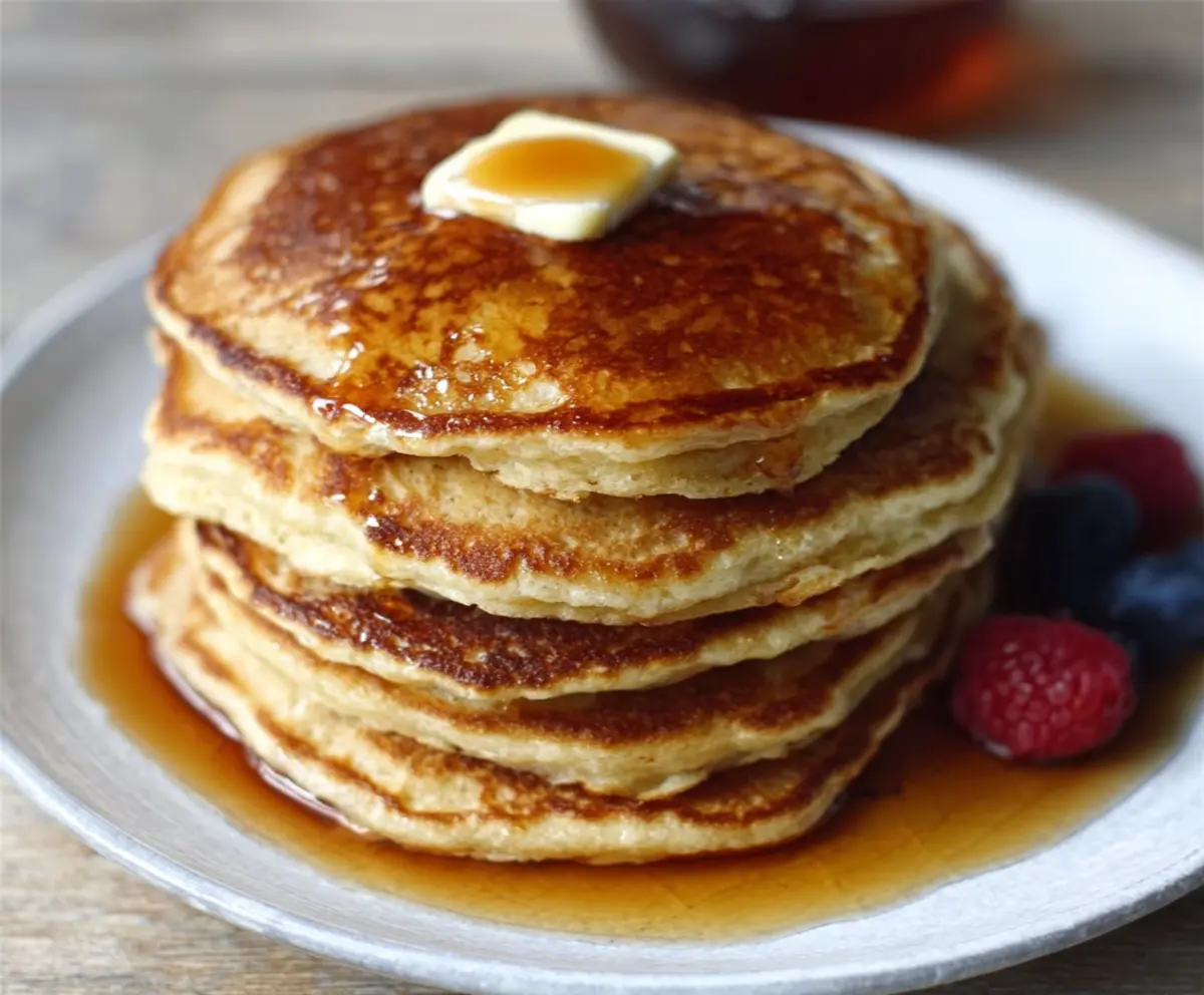 Fluffy Sourdough Discard Pancakes