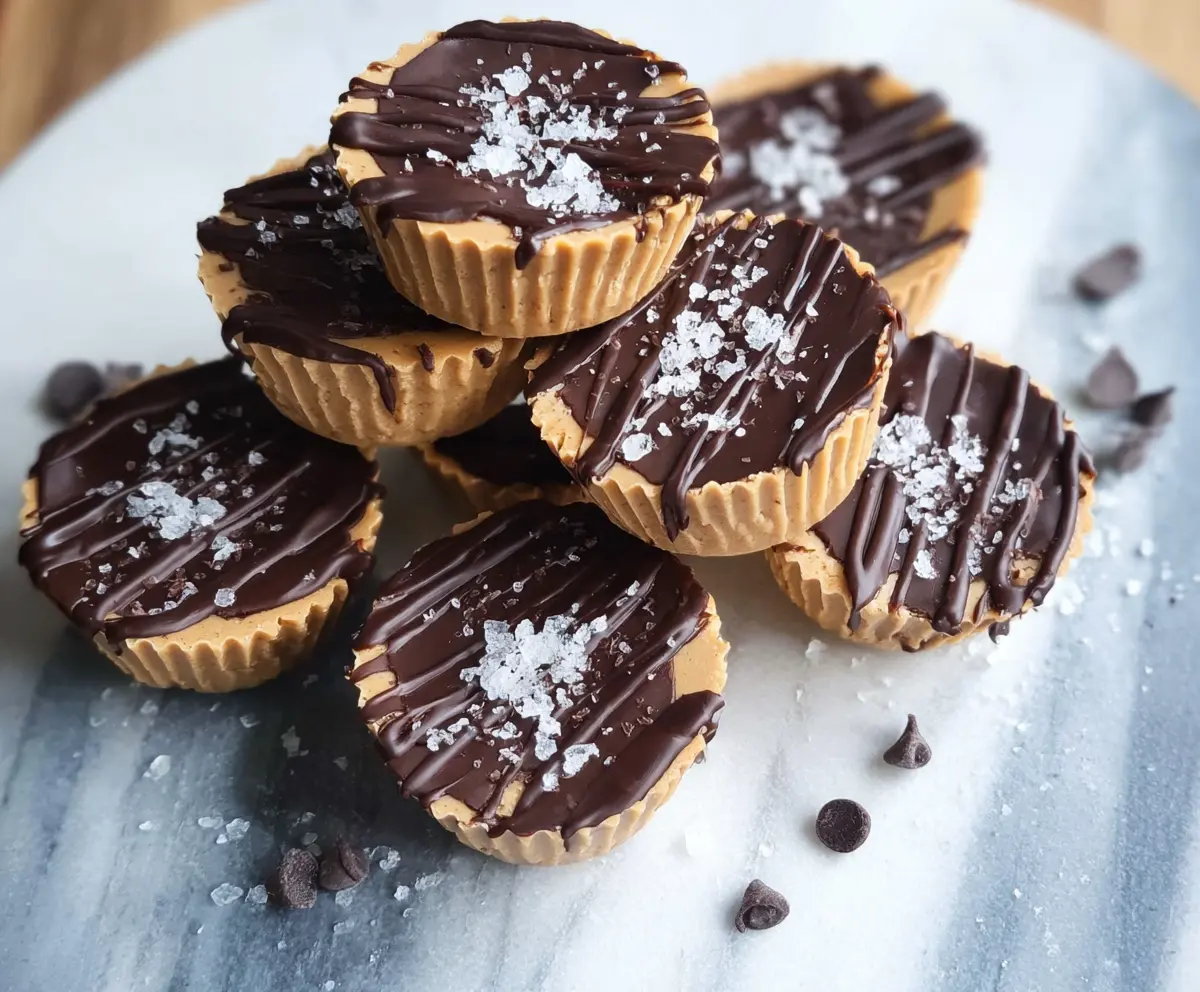 Easy Healthy 3-Ingredient Peanut Butter Cups