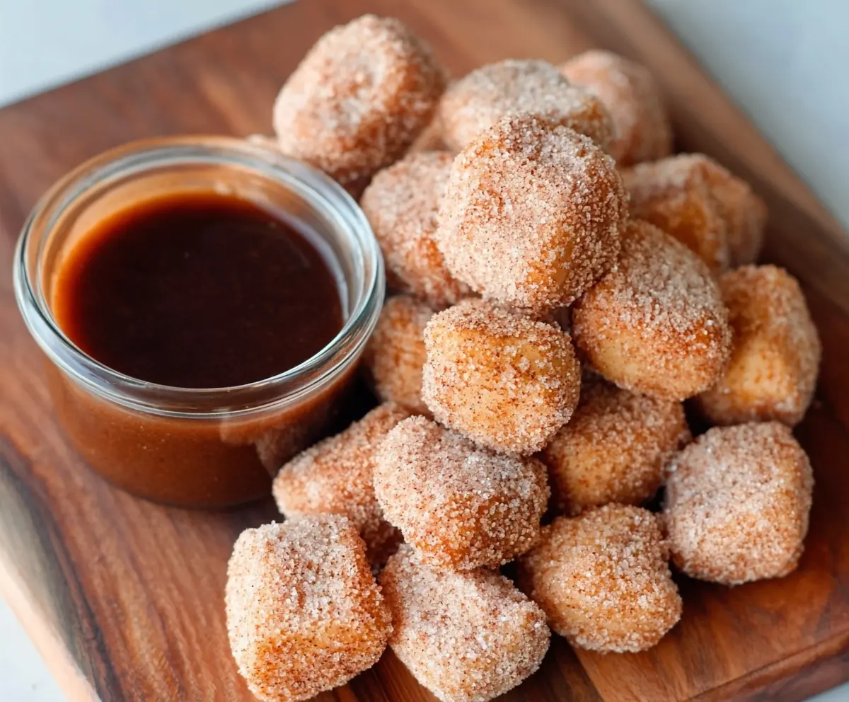 Easy Healthy Air Fryer Churro Bites