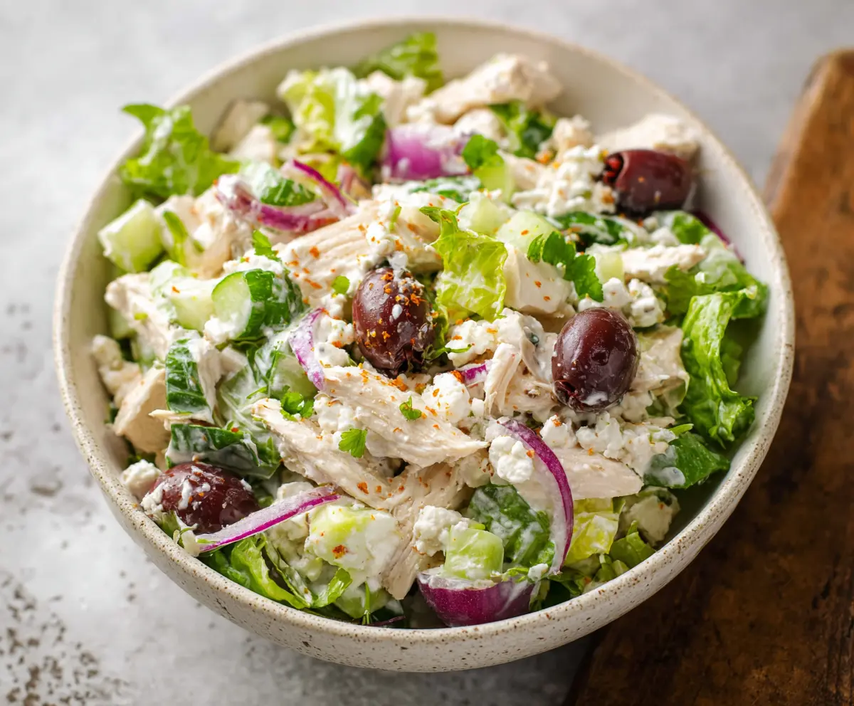 Healthy Greek Yogurt Chicken Salad