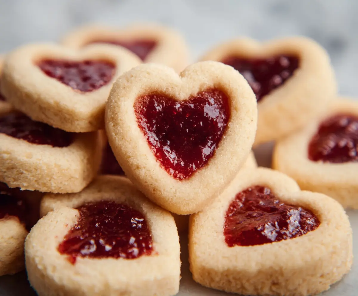 Heart Jam Cookies Recipe