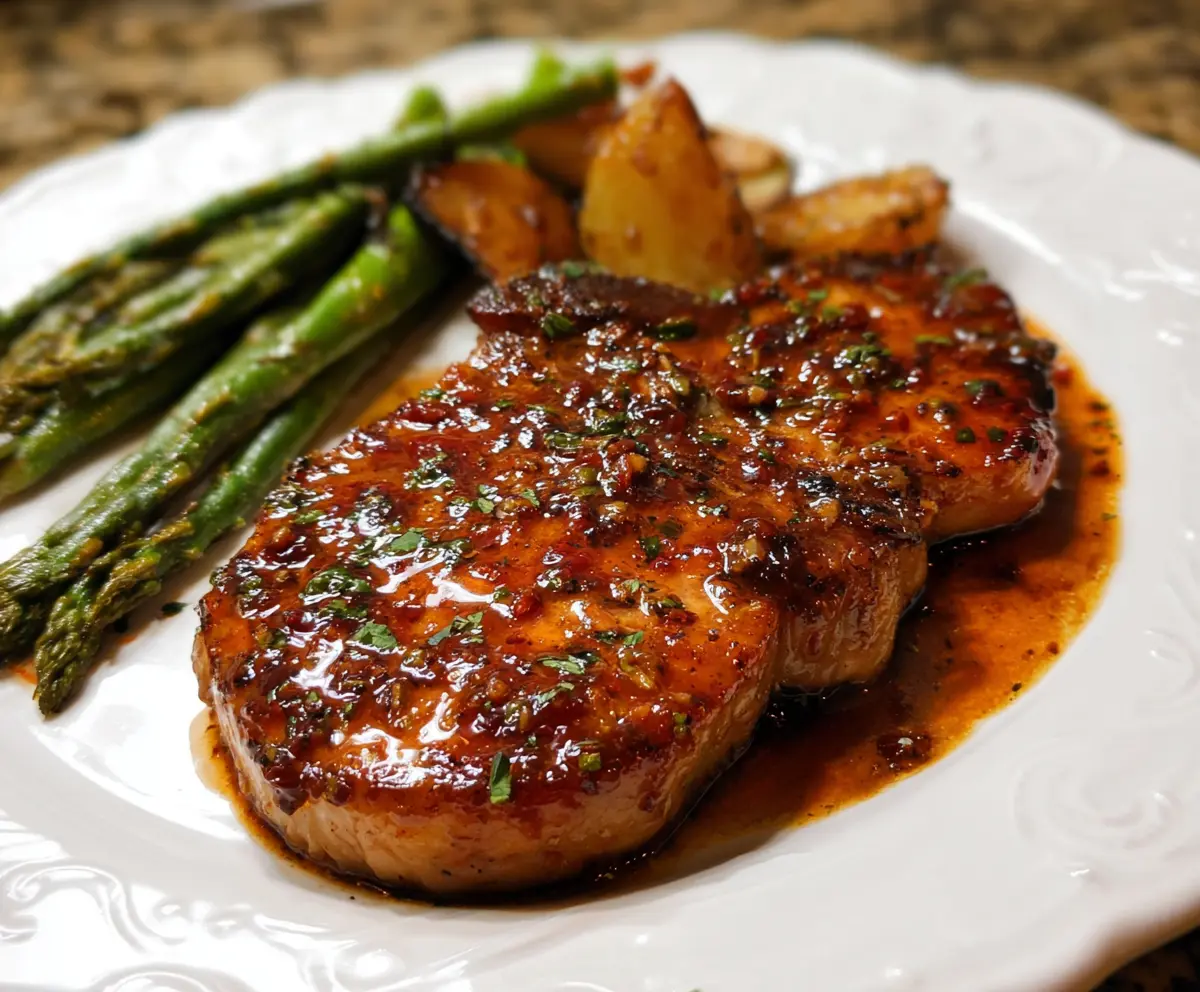 Easy Honey Garlic Pork Chops