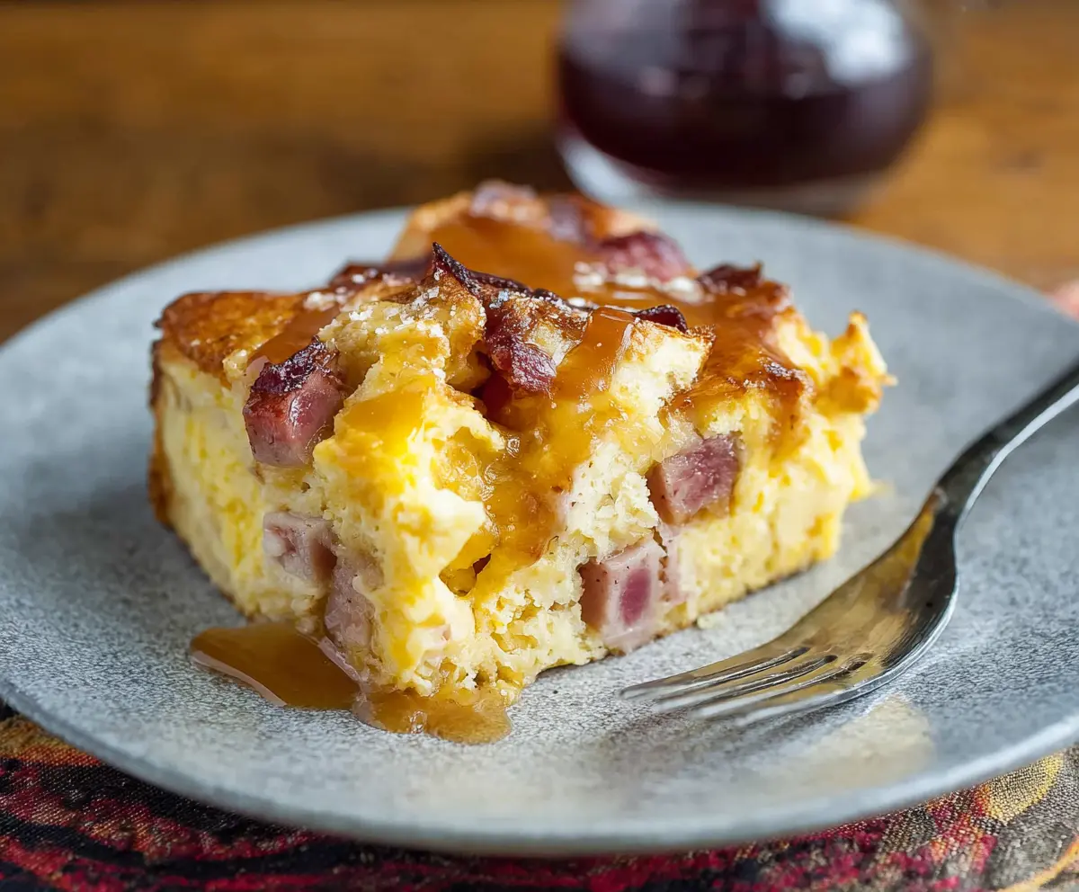 Easy Monte Cristo Breakfast Casserole