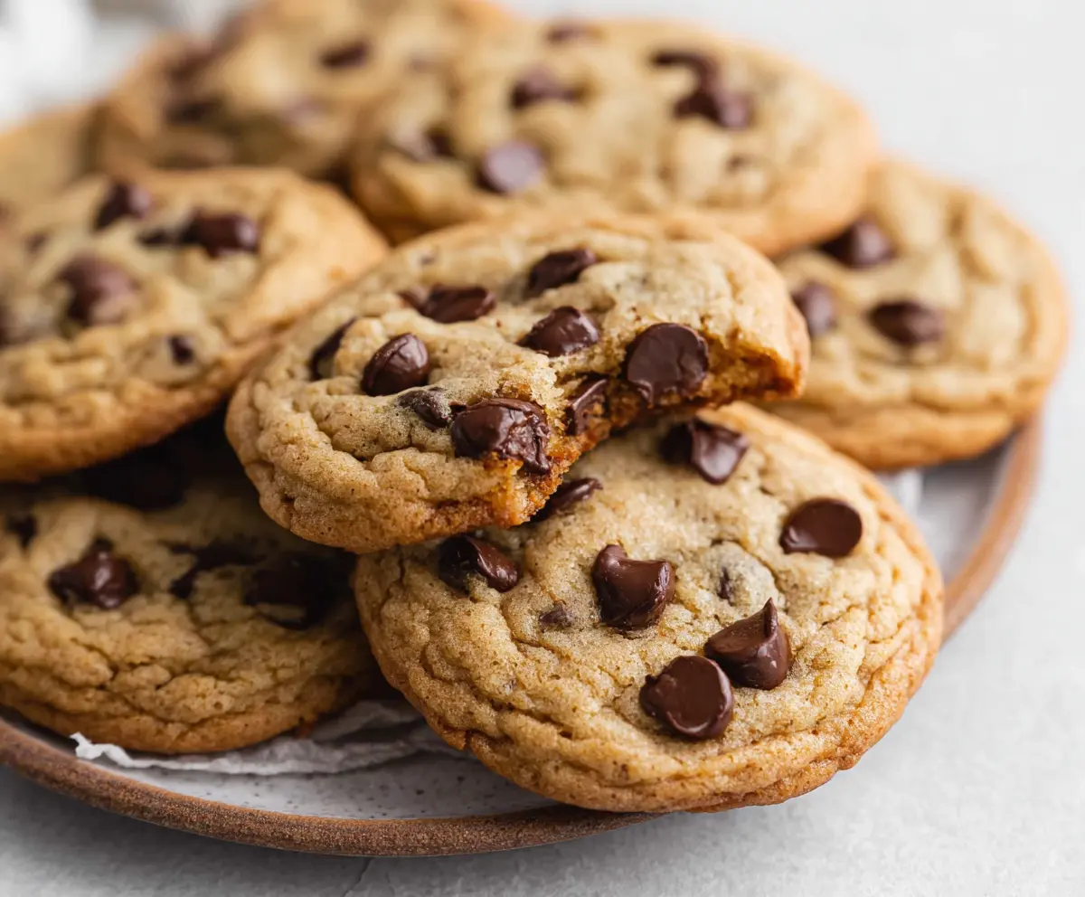 Easy Sourdough Discard Chocolate Chip Cookies