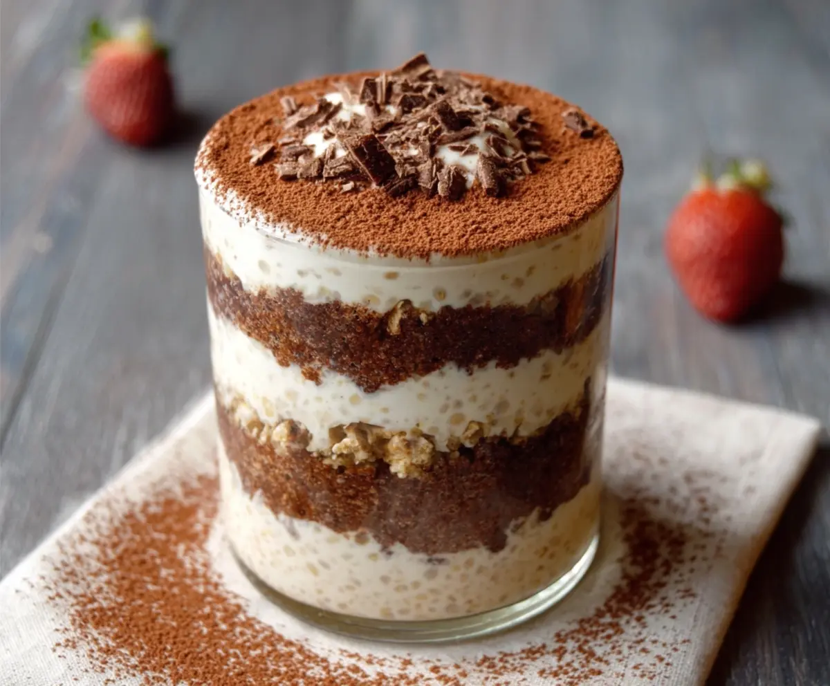 Easy Tiramisu Overnight Oats Recipe
