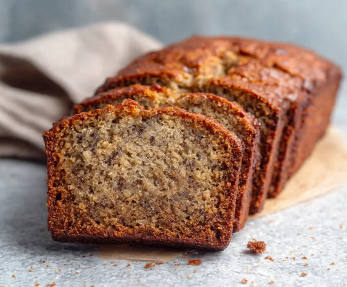 Ultra-Moist Classic Banana Bread Recipe