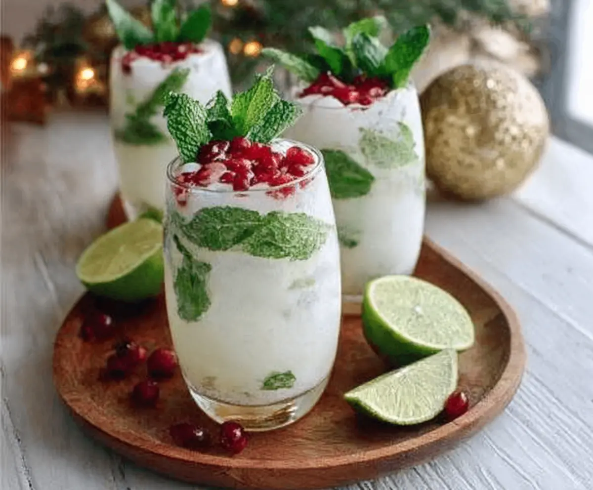Refreshing White Christmas Mojito Recipe