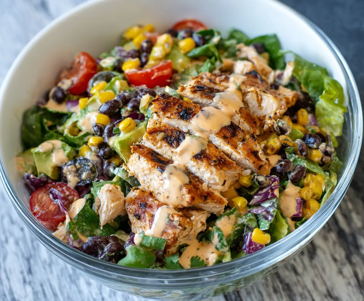 Zesty Southwest Chicken Salad Recipe