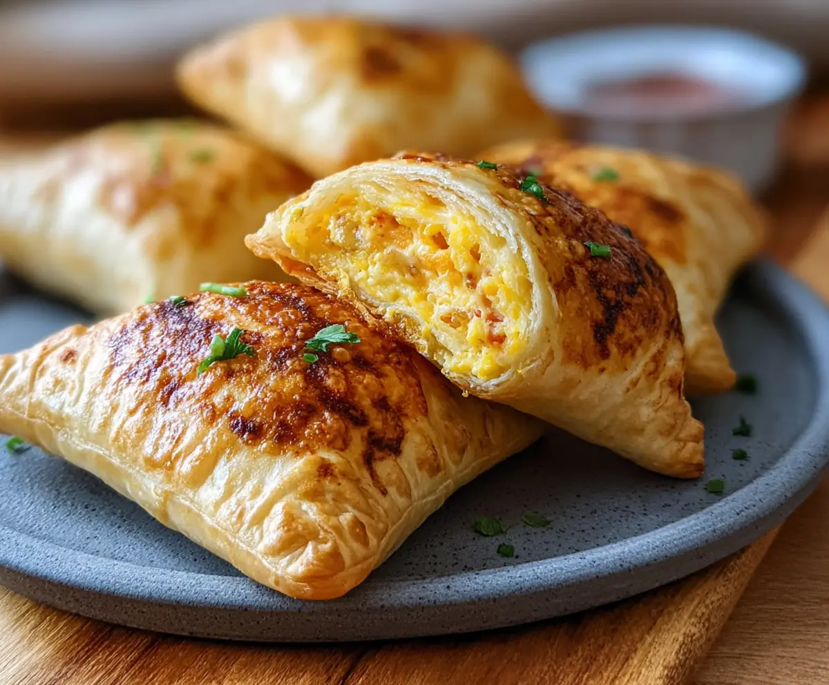 Easy Sourdough Breakfast Pockets