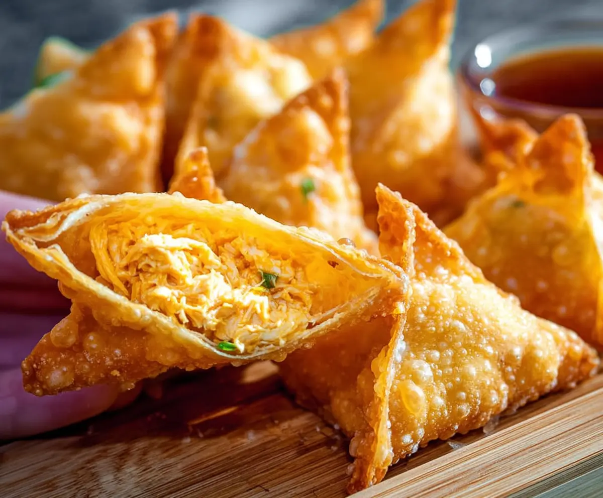 Easy Buffalo Chicken Rangoon Recipe