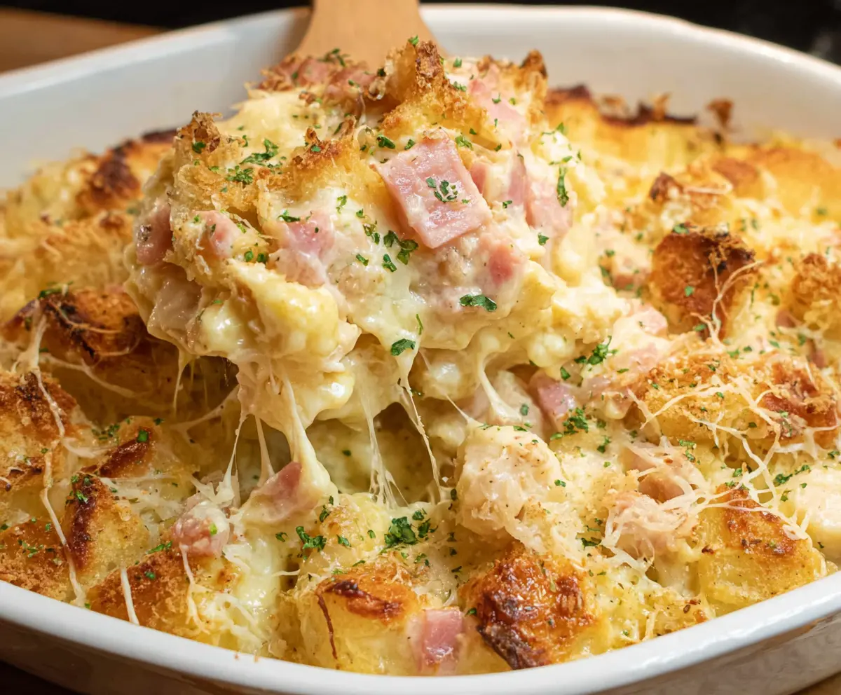 Easy Chicken Cordon Bleu Casserole