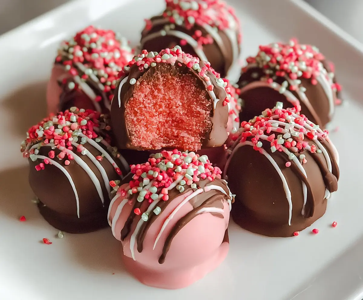 Best Chocolate Strawberry Buttercreams