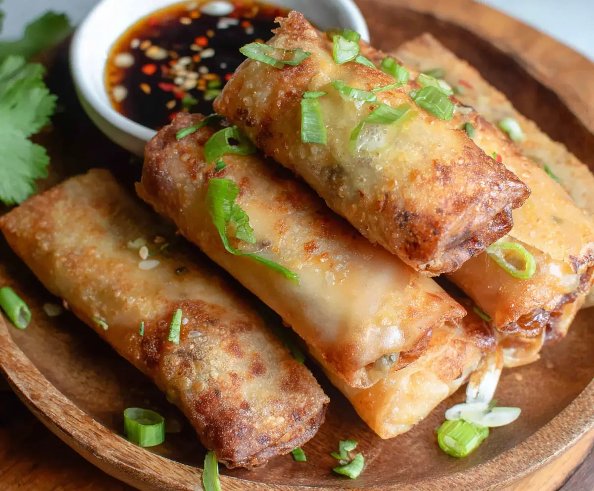 Easy Crispy Air Fryer Spring Rolls
