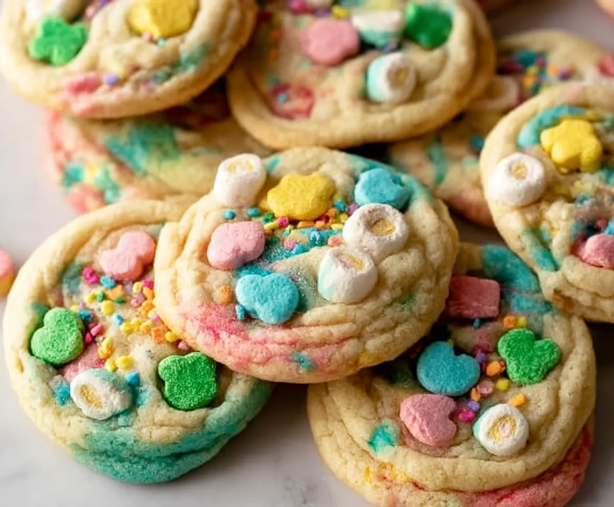 Easy Lucky Charms Cookies Recipe