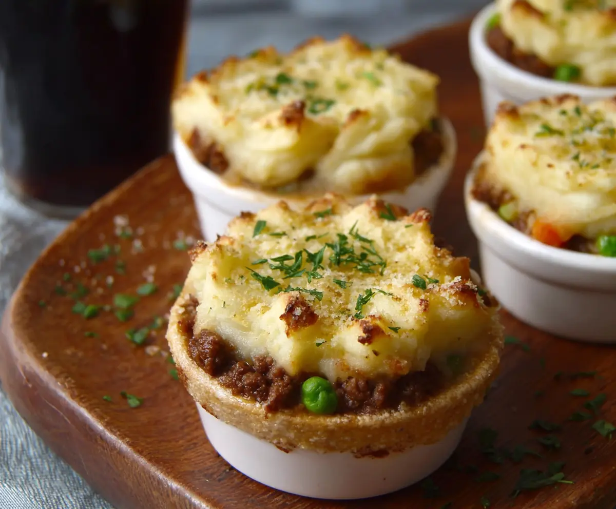 Mini Shepherd's Pies for St. Patrick's Day