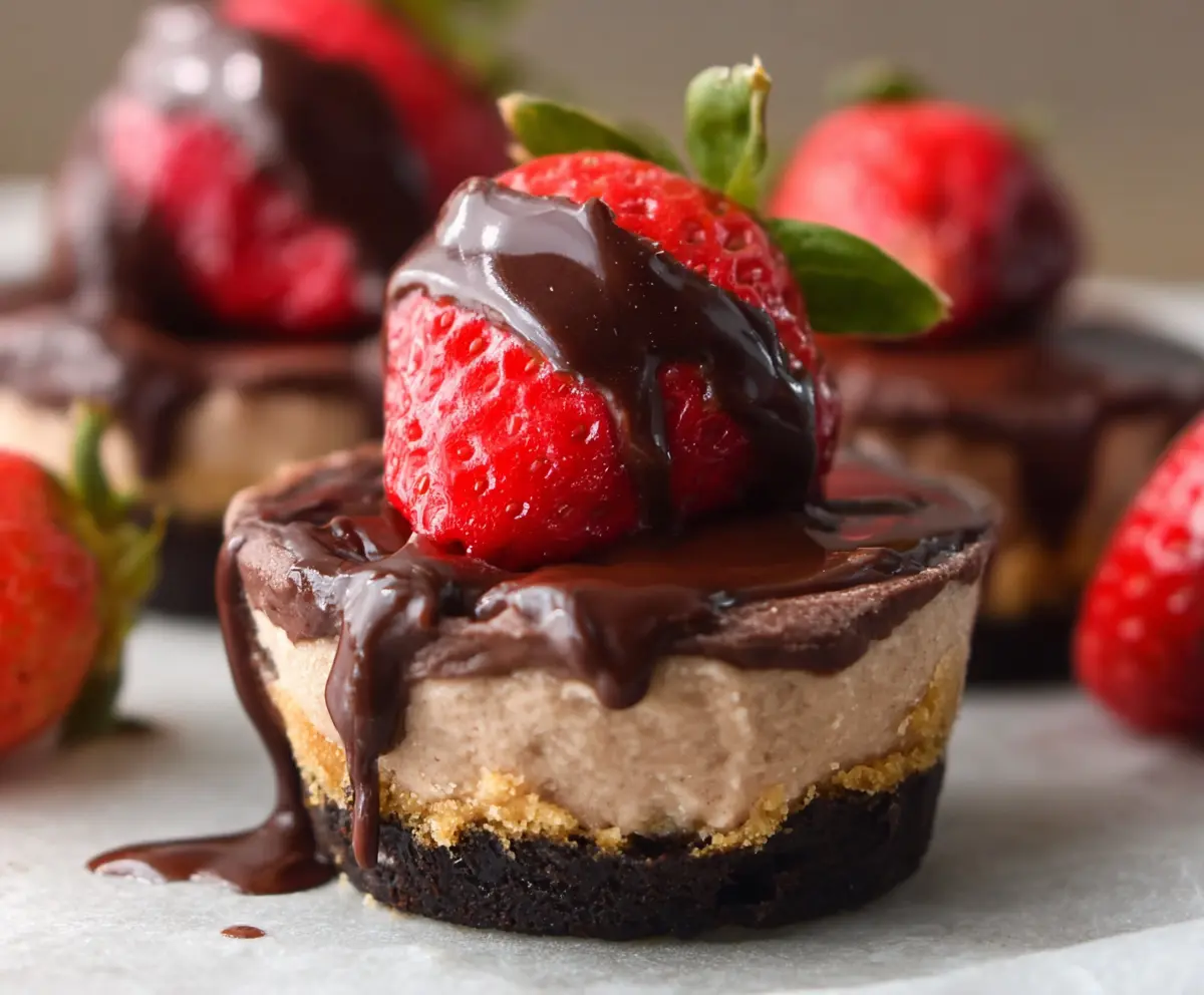 No-Bake Strawberry Cheesecake Cups
