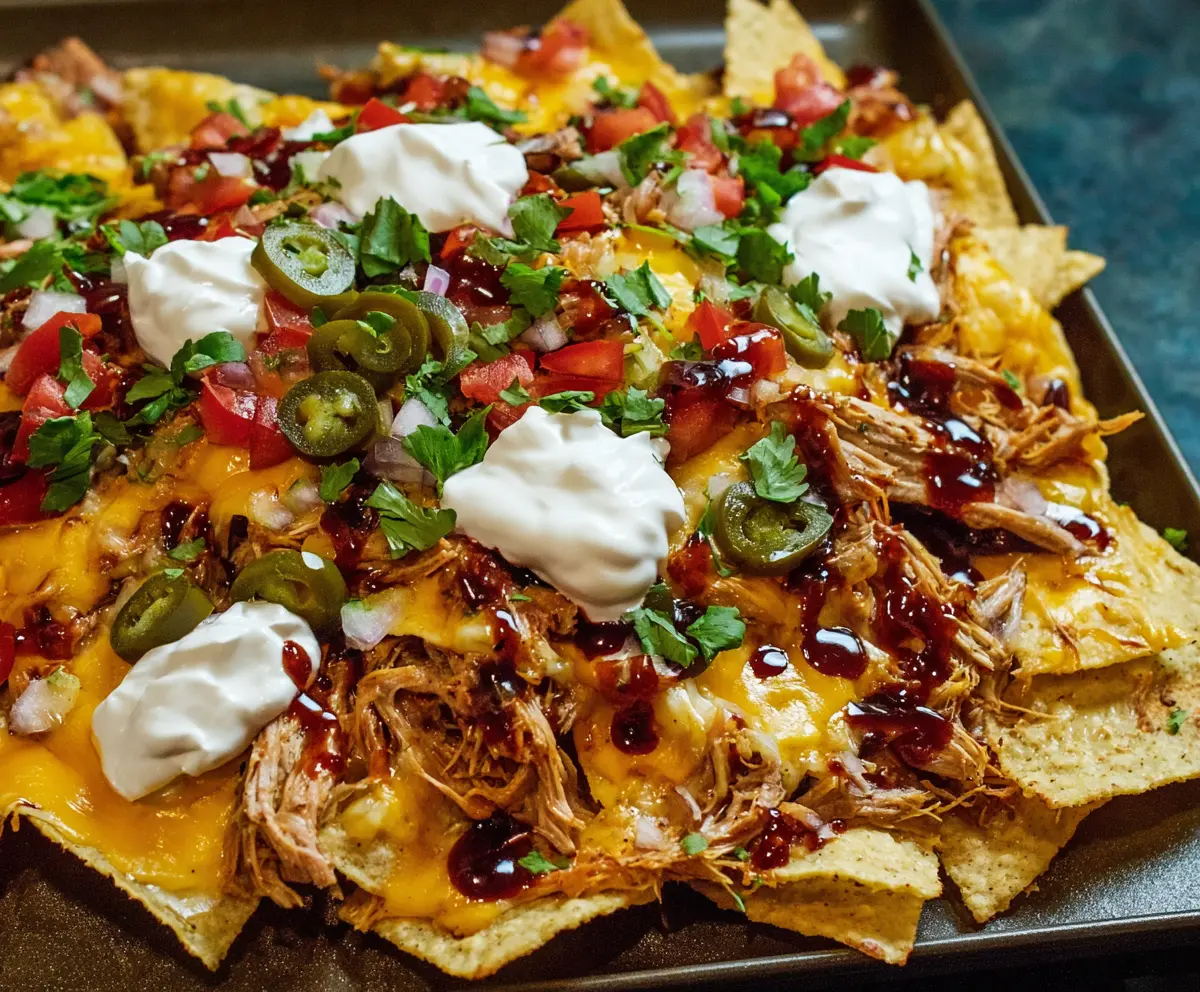 Best Pulled Pork Nacho Supreme