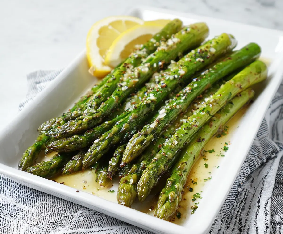 Easy Lemon Butter Asparagus